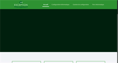 Desktop Screenshot of exception-management.net